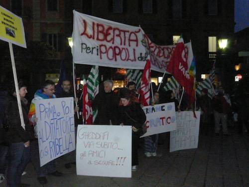 manifestazione nord africa 1 marzo migranti