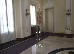 palazzo estense, preparativi visita presidente Napolitano