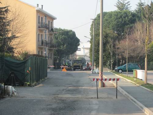 pali tradate strada 