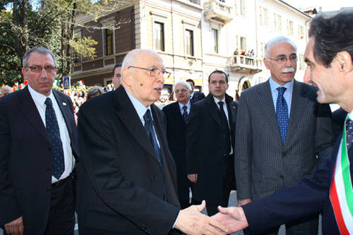 visita presidente giorgio napolitano palazzo estense marzo 2011