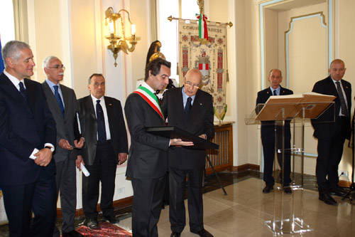 visita presidente giorgio napolitano palazzo estense marzo 2011