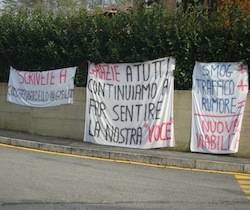 bardello striscioni lenzuola apertura