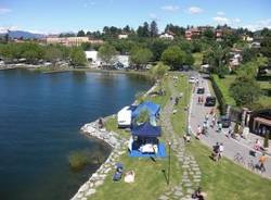 gavirate lago dall'alto