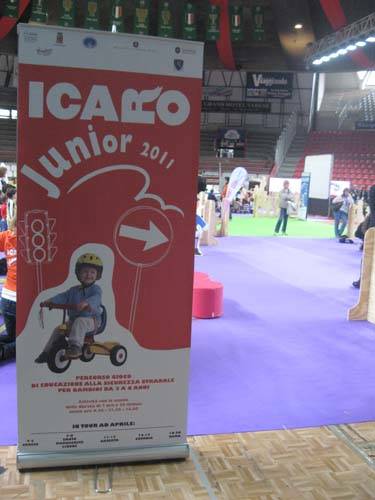 progetto icaro bambini palazzetto varese educazione stradale