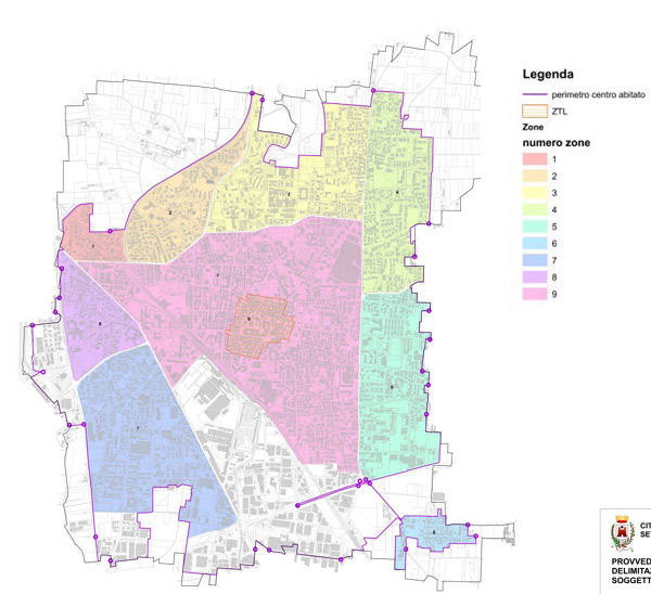 saronno 30 allora zone mappa