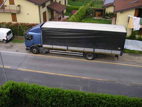 bardello camion in via piave