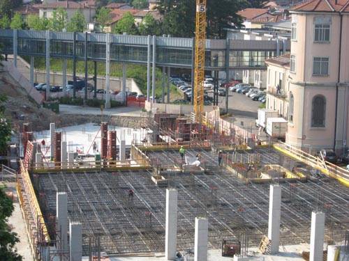 cantiere day center ospedale di varese poliambulatorio maggio 2011