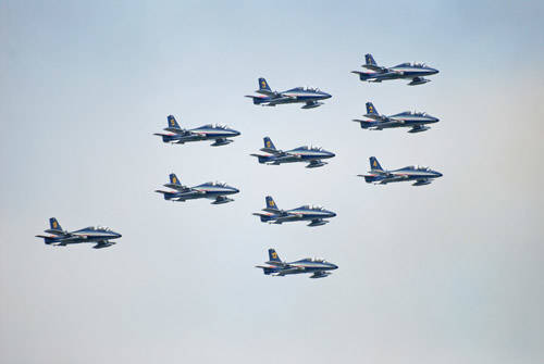 frecce tricolore airshow foto lettori 2011