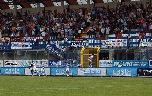 pro patria pro vercelli maggio 2011 play off calcio seconda divisione