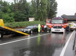 allagamenti 336 code traffico gallarate maltempo sottopassi allagati