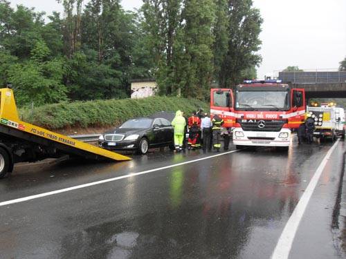 allagamenti 336 code traffico gallarate maltempo sottopassi allagati