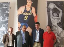 inaugurazione nuova sede pallacanestro varese giugno 2011 lo nero cimberio vescovi recalcati