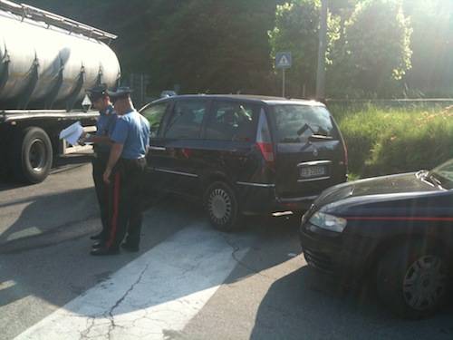 incidente frontale gornate olona giugno 2011