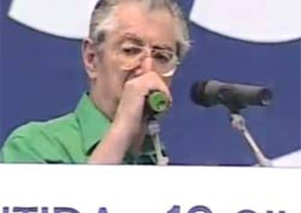 Umberto bossi Pontida 2011