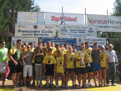 40 ore sport laveno 2011 premiazione