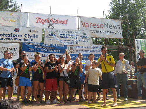 40 ore sport laveno 2011 premiazione