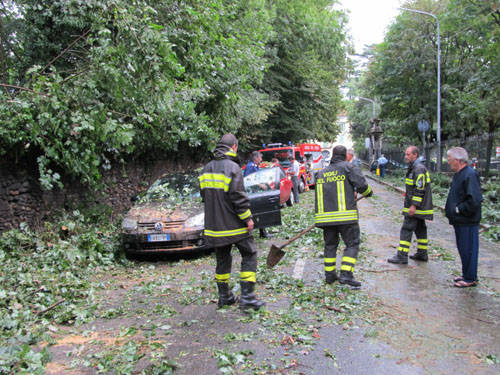 alluvione via verdi varese luglio 2011