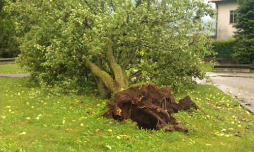 brenno useria grandine alluvione luglio 2011