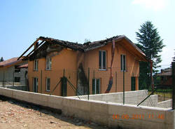incendio abitazione marchirolo luglio 2011