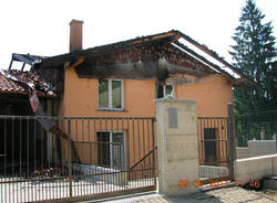 incendio abitazione marchirolo luglio 2011