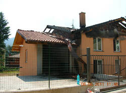 incendio abitazione marchirolo luglio 2011
