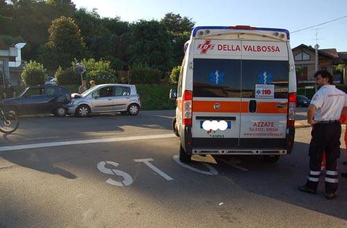 incidente castronno tamponamento luglio 2011