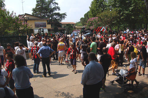 milan presentazione milanello luglio 2011