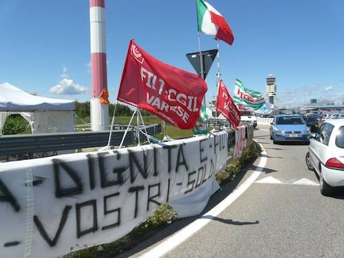mle argol blocco air service malpensa