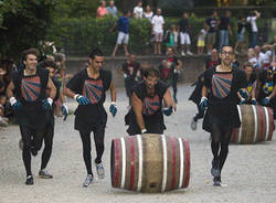 palio dei castelli castiglione olona 2011 corsa botti