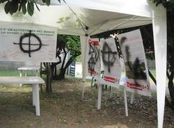 raid fascista festa pd samarate