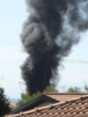 incendio centrale termica varese foto Valeria Tonelli