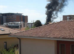 incendio centrale termica varese foto Valeria Tonelli