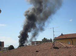 incendio centrale termica varese foto Valeria Tonelli