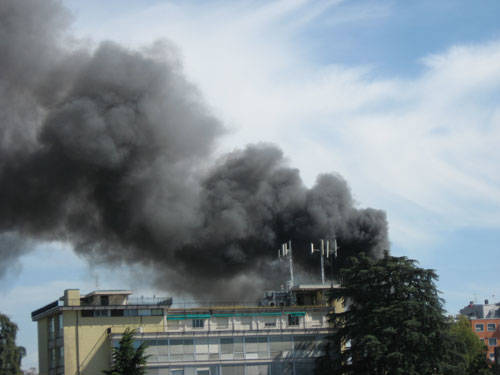 incendio ospedale 2011 galleria