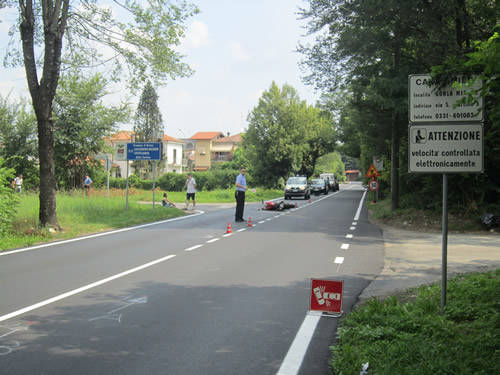 marnate incidente auto moto 1 agosto 2011