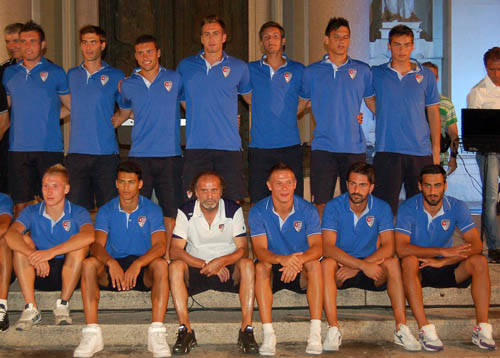 pro patria presentazione piazza san giovanni agosto 2011 busto arsizio
