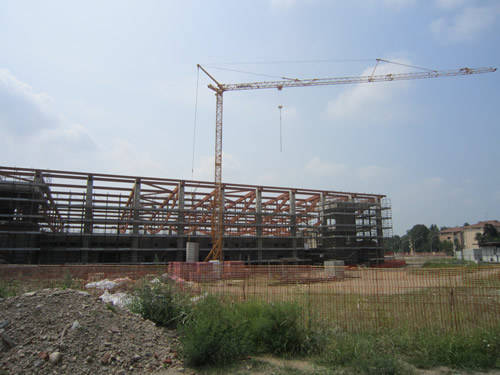 rotonda palaghiaccio busto arsizio lavori agosto 2011