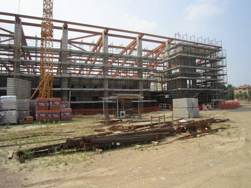 rotonda palaghiaccio busto arsizio lavori agosto 2011