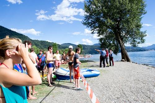 tragedia lago maccagno persona scomparsa