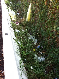 discarica cielo aperto busto arsizio via marco polo 2011