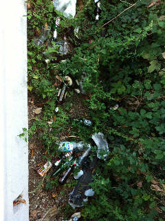 discarica cielo aperto busto arsizio via marco polo 2011