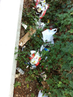 discarica cielo aperto busto arsizio via marco polo 2011