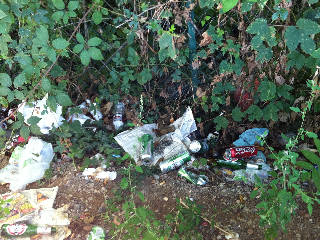 discarica cielo aperto busto arsizio via marco polo 2011