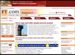 home page 11 settembre 2001