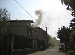 incendio castronno ottobre 2011