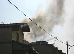 incendio castronno ottobre 2011