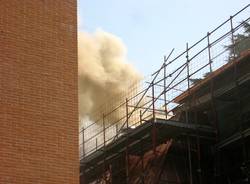incendio castronno ottobre 2011