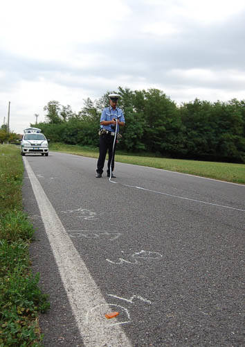 incidente investimento ciclista olgiate olona settembre 2011