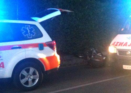 incidente moto luvinate 21 settembre 2011