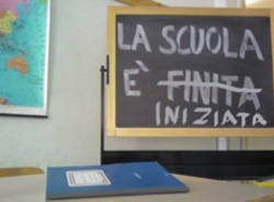 inizio scuola lavagna apertura